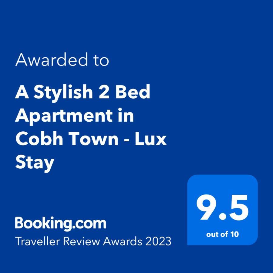 A Stylish 2 Bed Apartment In Cobh Town - Lux Stay Esterno foto
